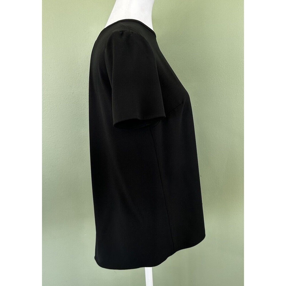 Michael Kors Blouse Women’s XS Black Zip Back Office Career​​​ - Picture 2 of 4